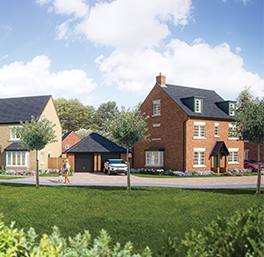 Striking show homes set to launch at prestigious new-build location in Northampton
